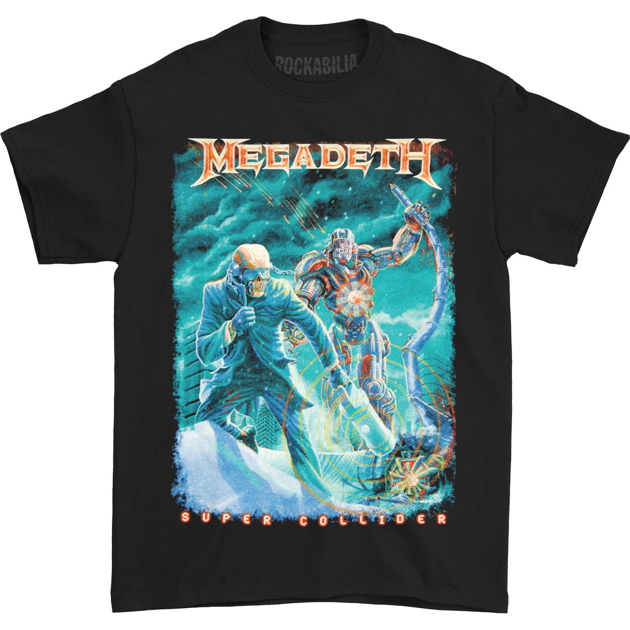 Megadeth - Megadeth Men's Vic Canister T-shirt Small Black - Walmart