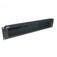 thumbnail image 2 of Middle Atlantic BR 2RU Brush Grommet Cable Pass-Through Panel - Cable management panel - 2U, 2 of 3