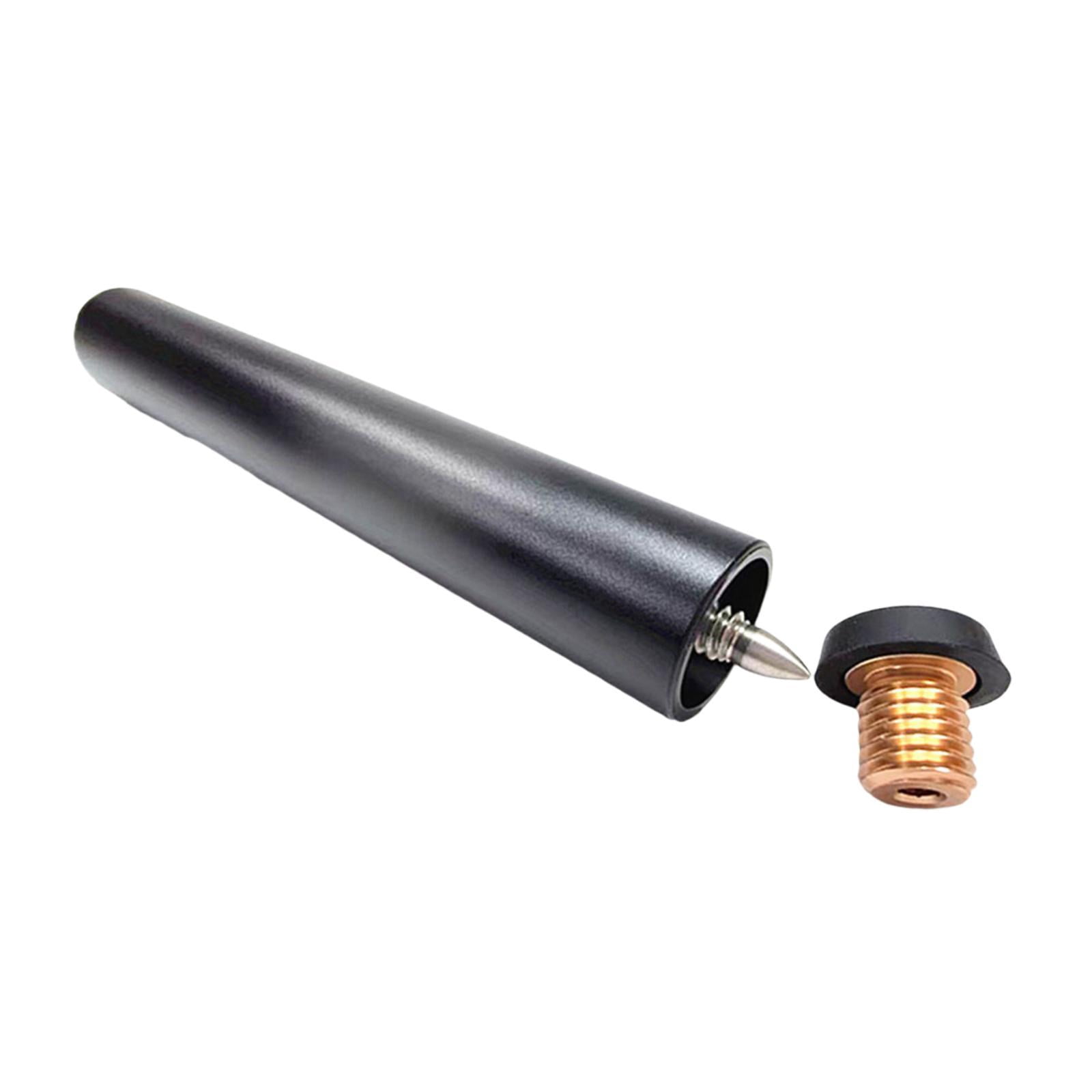 harayaa Pool Cue Extender Billiards Cue Extension Aluminum Alloy Compact Convenient 7.87 Style D