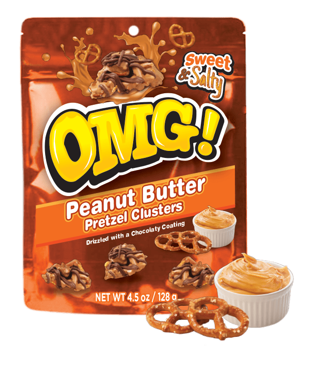 OMG! Peanut Butter Pretzel Clusters, 4.5oz