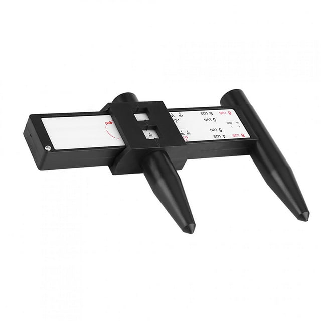 Cergrey Modèle de Boulon de Jante de Roue de Voiture Outil de Jauge de Mesure Coulissante Règle PCD 4 5 6 8 Cosse, Règle PCD, Jauge PCD
