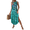 Green Flower, variant on Summer Dress for Women 2025 Casual Maxi Sundress for Beach Tank Dress with Pockets Pleated Front Travel Outfits