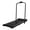 Black, variant on Walking Pad 2-in-1 Under Desk Treadmill, 2.5HP Folding Walking Treadmill with Remote Control, 0.5-5mph Compact Jogging Machine for Home & Office