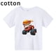thumbnail image 2 of Camisetas divertidas de algodón para niños con dibujos animados de Blaze y los Monster Machines, camisetas geniales de verano para bebés, camisetas para niños, ropa para niñas, 2 of 5