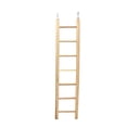 thumbnail image 2 of Barhoo Solid Wood Bird Toy Climbing Ladder Parrot Playground Stand Perch Platform Cage Accessories Activity Center for Parrots Finches Small Birds Exercise Gym Pet Climbing Ladder *1, 2 of 3