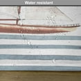 thumbnail image 6 of Ambesonne Saying Place Mats Set of 4, Sailing Theme Boat Waves, Standard Size, Cinnamon Pale Blue, 6 of 6