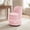 Teddy Fabric-Pink, variant on Vanity Chair with Storage, 360° Swivel Makeup Chair with Back, Upholstered Barrel Stool, Pink