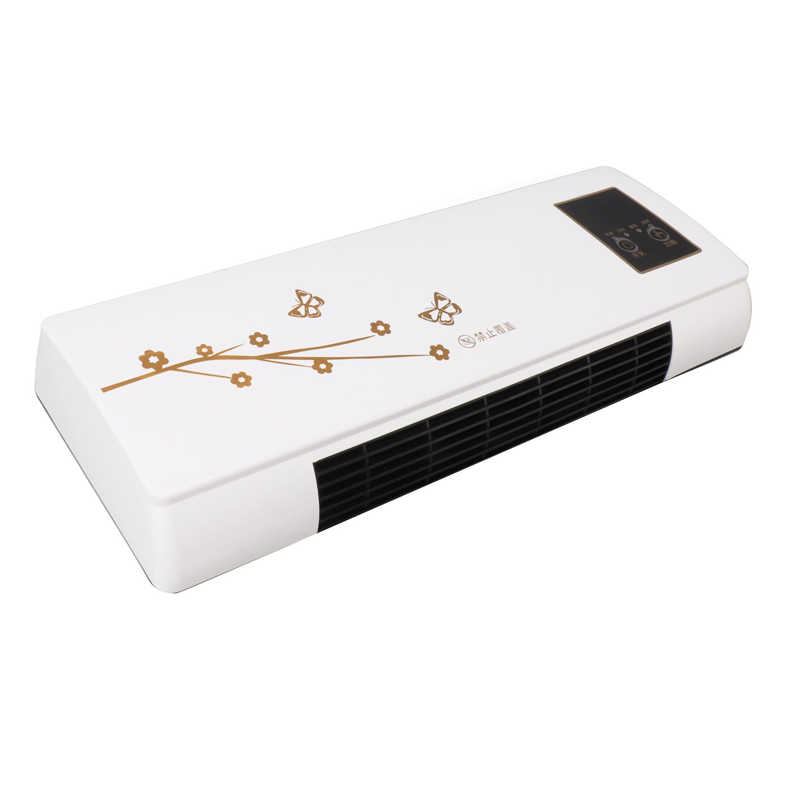 Wall Mount Air Conditioner for Heating and Cooling Wall Heater and Air Conditioner Combo with Remote US Plug 110V