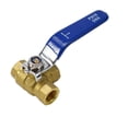 thumbnail image 2 of 1PC 3 Way Brass Ball Valve, L/T Bore Valve Ball Valve For Water Oil Gas, 2 of 8