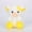 Yellow-YE-clearacne, variant on OEFNTAC Toys Strawberry Cow Plush Doll Stuffed Animal Toy 7.87-inch Cute Soft Family Gift for Children Educational Toys