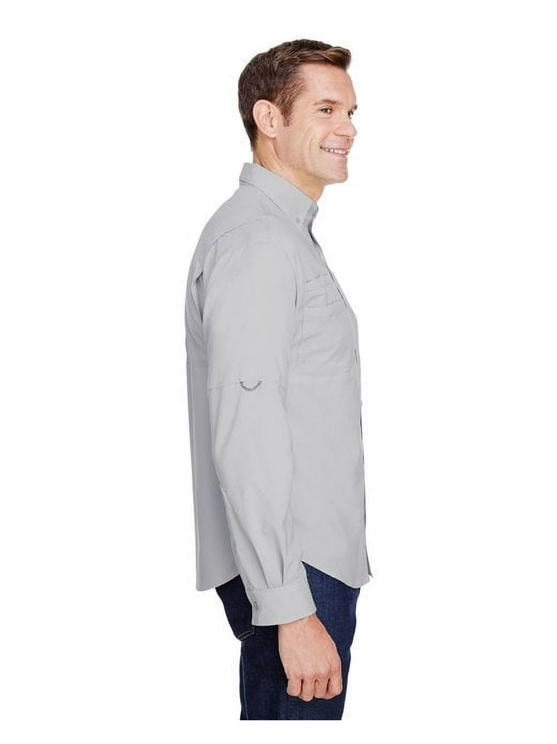 Chemise Columbia Super Tamiami PFG Manches Longues – Rouge à Carreaux – Taille XL – Pêche