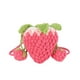 thumbnail image 1 of Bolso de hombro de punto multifunción con forma de fresa para niña Rosa y rojo, 1 of 9
