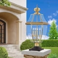 thumbnail image 3 of Livex Lighting Monterey 4 Light Outdoor Post Lantern, 3 of 7