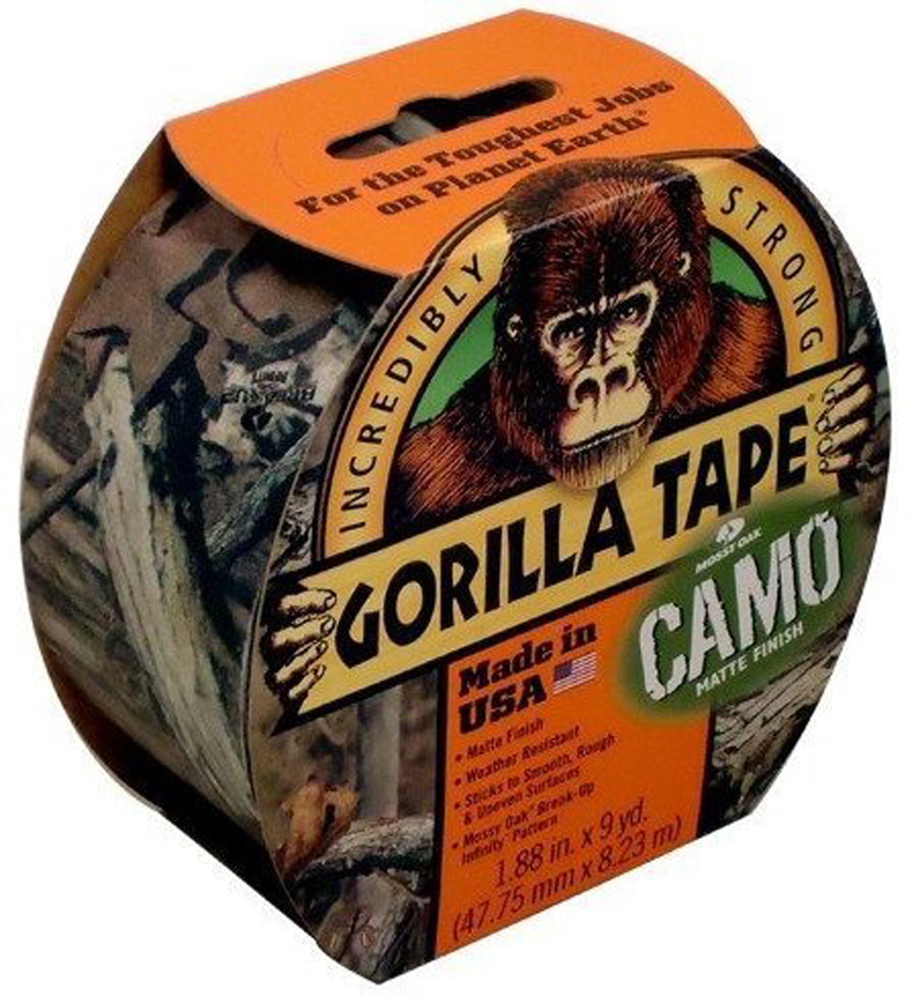 GORILLA TAPE CAMO DESIGN 1.8 W 9 yards 3 pack (gl6010902 x3)