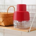 thumbnail image 4 of Pichet à Cerises Pichet à Cerises Portable Pichet à Cerises Libération Rapide Type Poussoir pour Cuisine (Rouge), 4 of 7