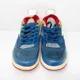 thumbnail image 3 of Ni - ke Ni - ke Boys Air Jordan 4 DR6953-400 Blue Basketball Shoes Sneakers Size 1Y, 3 of 5
