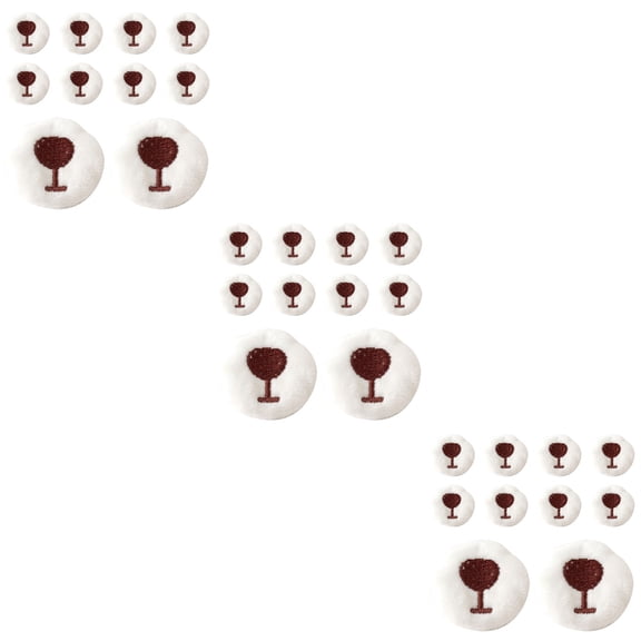 30 Pcs Diy Nose Materials cotton Animal Nose Diy Crafts Making for Doll Delicate