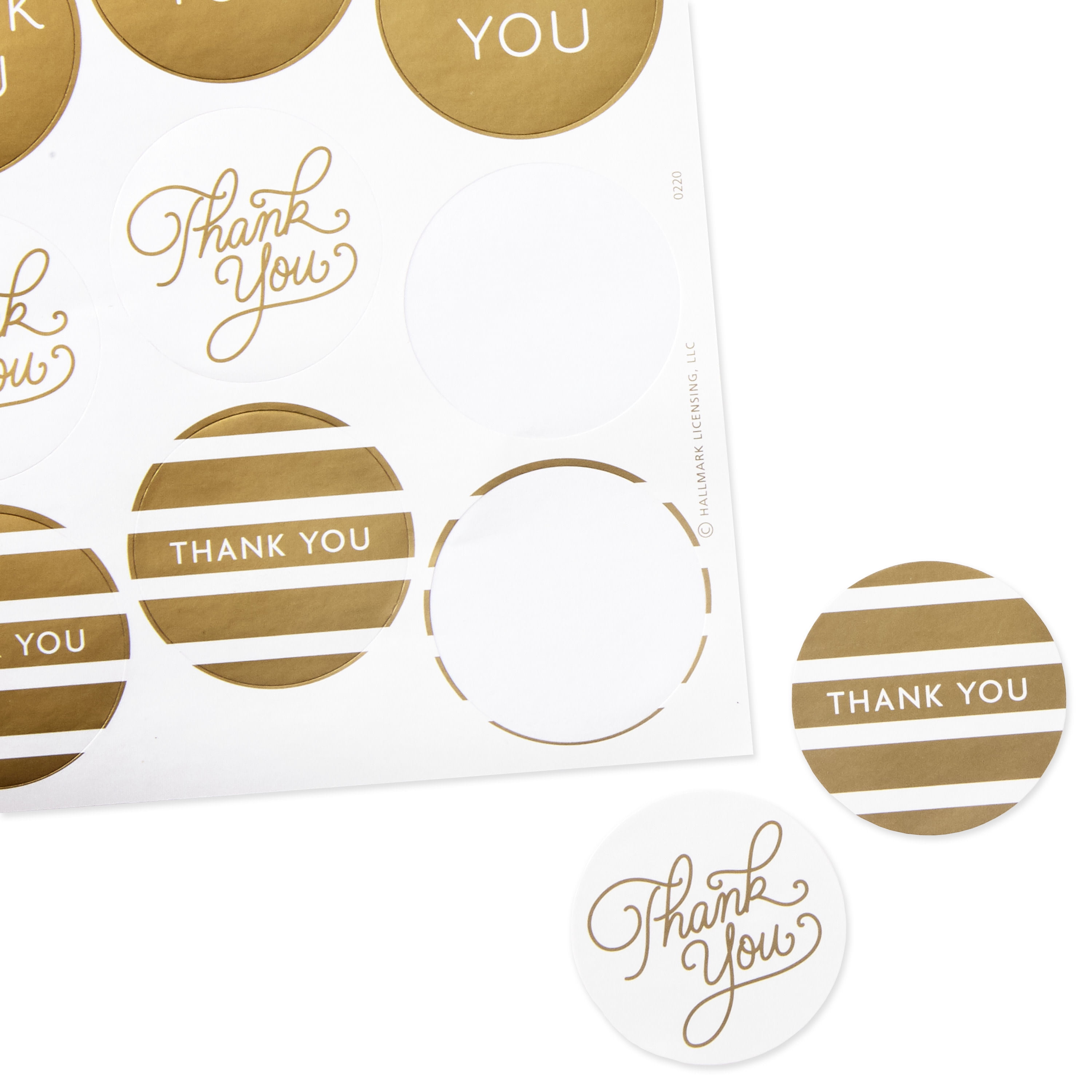 Hallmark Thank You Sticker Booklet