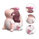 thumbnail image 4 of Bonita figura de chica de yoga, figura de chica de yoga, decoración de dibujos animados, adorno de chica de yoga, preciosa figura de chica de yoga, materiales de la mejor calidad, 4 of 12