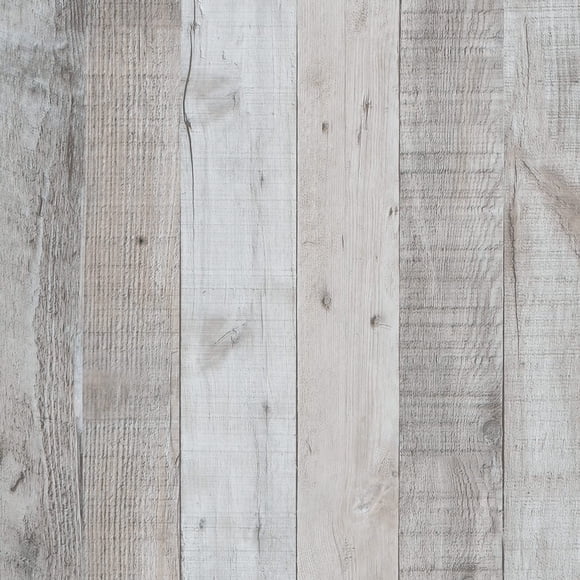 Papel tapiz WENMER gris efecto madera autoadhesivo 45 x 300 cm