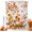 Gray, variant on Gnomes Fall Shower Curtains for Bathroom, Maple Leaf Thanksgiving Pumpkins Orange Waterproof Fabric Shower Curtain, Decorative Bathroom Curtain for Bathtub, 72"x84", No Hooks Included