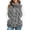 Gray, variant on Womens Double Sided Fleece Vest Casual Full Zip Stand Collar Fall Winter Warm Fuzzy Sleeveless Jackets with Pockets