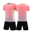 thumbnail image 2 of Zanarzt Toddler Boy Clothes Summer Outfits Boys Mesh Active Short Sleeve Shorts Set Sportswear Youth Basketball Suit L,11-12 Years, 2 of 2