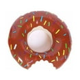 thumbnail image 1 of Pool Floats Inflatable Donut Pool Float Swim Rings Single 70cm, Chocolate, 1 of 7