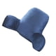 thumbnail image 1 of Yuarrent Cojines de respaldo exquisitos Superficie lisa almohada de descanso en cama sin pelusa Almohadilla resistente al desgaste del asiento Almacenamiento y organización del hogar Azul, 1 of 6