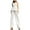 White, variant on Gamivast Women Pant Suits 2-Pieces Sets Solid Blazers Coats and Trousers Elegant Street Two Suit Clothing Black XXL Cancel Order