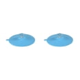 thumbnail image 1 of Monstrate Tapa De Taza De Bebida De Silicona Inodora Bebidas Y Disfrute De Sabores Frescos No Tóxico Y Seguro. Hecho En Azul Claro Azul claro 2Conjunto, 1 of 6