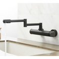 thumbnail image 1 of Elegant Retractable Arm Pot Filler Faucet, Innovative Adjustable Swing Arm For Effortless Water Filling, Kitchen Sink Area Upgrade With Fine Copper Construction, 1 of 5