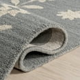 thumbnail image 5 of Rugs USA Ella Wool Area Rug, 4' x 6', Ella Blue Grey, 5 of 8