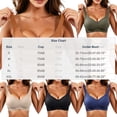thumbnail image 4 of Teyfeniy Women's Jelly Bras Seamless Widen Straps Push up Soft Supportive Wireless Solid Color Daily Bralettes, 4 of 6
