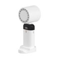 thumbnail image 1 of Ventilateur de Table Portatif à Main pour le Cou avec Angle Réglable à 90°, Batterie 3600 mAh, Base à 3 Réglages de Vitesse comme Support de Téléphone et Écran d'Affichage de l'Alimentation, 1 of 6