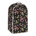 thumbnail image 2 of HELLHERO There is only one dust cover Kitchen Accessories Multifunctional Polyester for Kitchen Home, Candy Cane Snowflake Pattern, 2 of 6