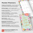 thumbnail image 6 of Bonnie Marcus | 2026-2027 3.5x6.5" Two Year Monthly Pocket Planner | BrownTrout, 6 of 9