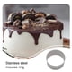 thumbnail image 3 of Bewildely Molde de pastel de anillo de Mousse, utensilios para hornear redondos de Fondant de acero inoxidable, herramientas para troquelar Type2 NO2, 3 of 6