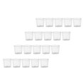 thumbnail image 2 of Shisuyan Lizard Food Measurement Cups Transparent Plastic 30Pack 1.4x1.4x1.4in, 2 of 8