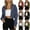 Navy, variant on Cropped Hoodie for Women Zip Up Long Sleeve Fleece Sweatshirts Casual Lightweight Hooded Jacket Fashion Workout Crop Top