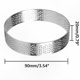 thumbnail image 1 of 9cm Round Dessert Molds Set of 10 for Tarts and Fruit Cakes with Ventilation Holes, 1 of 5