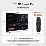 VIZIO 55” Class 4K UHD LED HDR Smart TV (V4K55M-08)