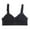 Black, variant on Bigersell Comfy Bra Discouts Women's Patchwork Bra with Breathable and Sagging Lightweight Underwear Sports Bra Style F-1081 Black 42/95