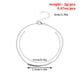 thumbnail image 5 of Guardurnaity Tobillera de mujer, accesorio de moda, decoración de tobillo, cadena de tobillos para decoración de vestidos Ropa, zapatos y accesorios Miscelánea Plata, 5 of 6