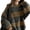 Brown, variant on Women's Oversized Stripe Sweater 2026 Spring Y2K Trendy Crewneck Knit Top,Loose Fit Long Sleeve Pullover