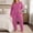 Purple, variant on NominalSnug Womens Plus Size Pajamas Sets Long Sleeve Tops Sleepwear High Waisted Pants Cozy Homewear