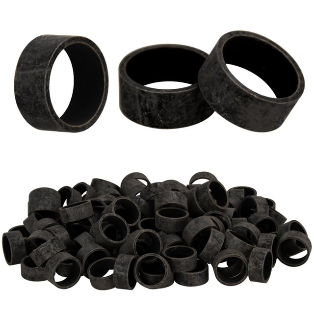Anillos engarzados de cobre de 1/2 pulgada para conexión de tuberías PEX (paquete de 100)