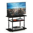 thumbnail image 4 of Furinno Turn-N-Tube No Tools 3-Tier TV Stands with Classic Tubes, Espresso/Black, 4 of 5