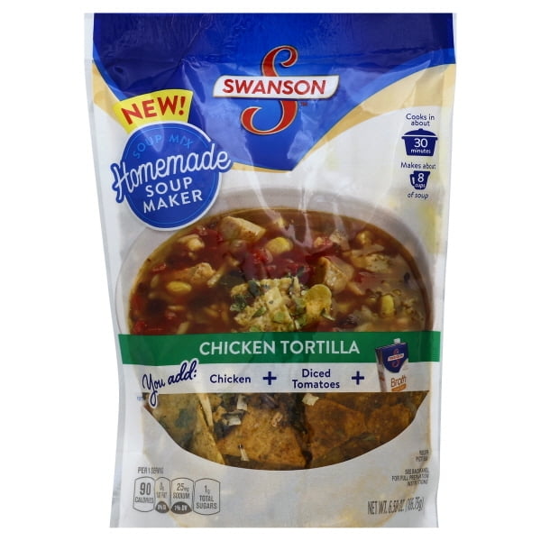Swanson Homemade Soup Maker Chicken Tortilla Soup Mix, 6.6 oz.
