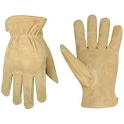 Custom Leathercraft Large Split Cowhide Driver Men's Work Gloves
